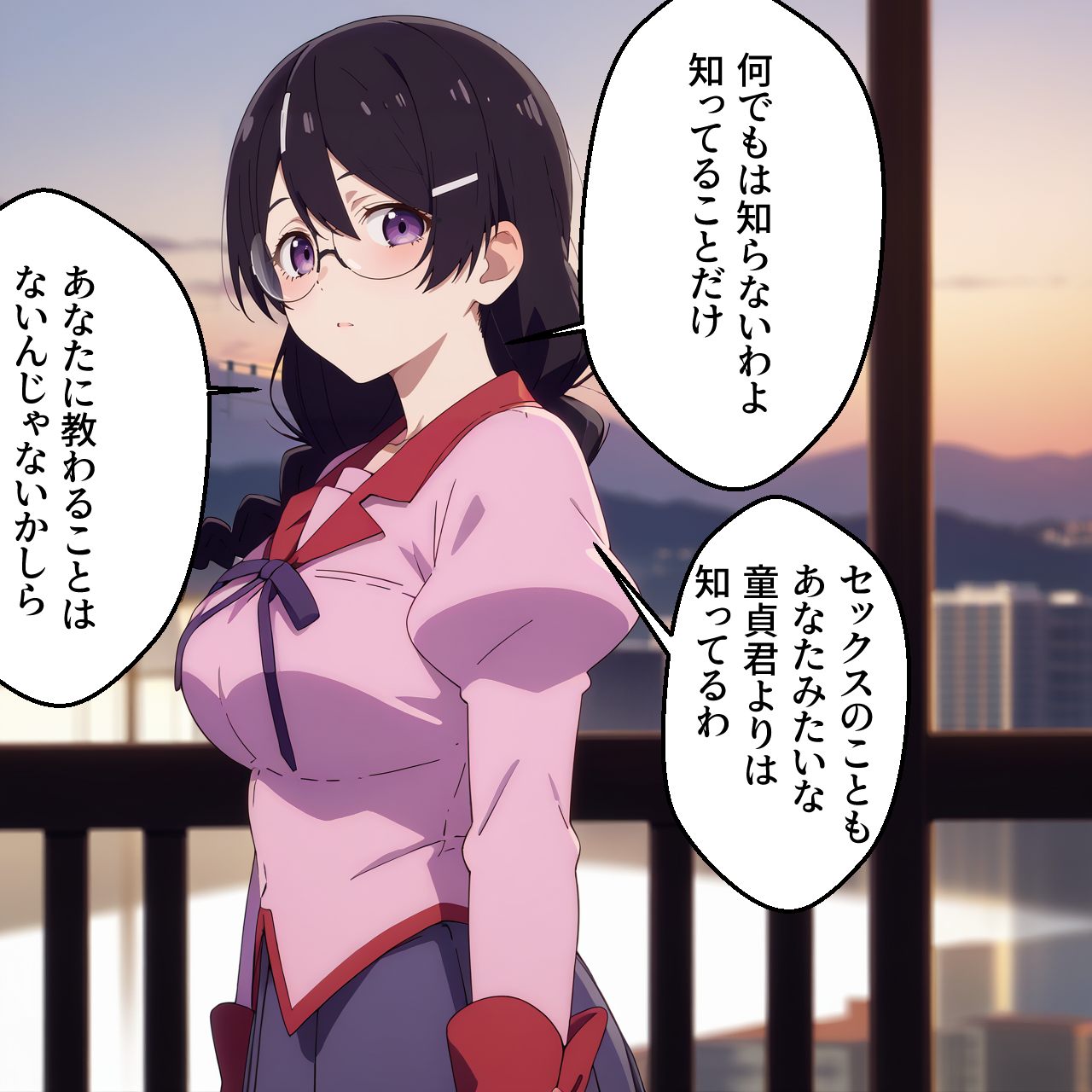 羽川翼が知らない世界