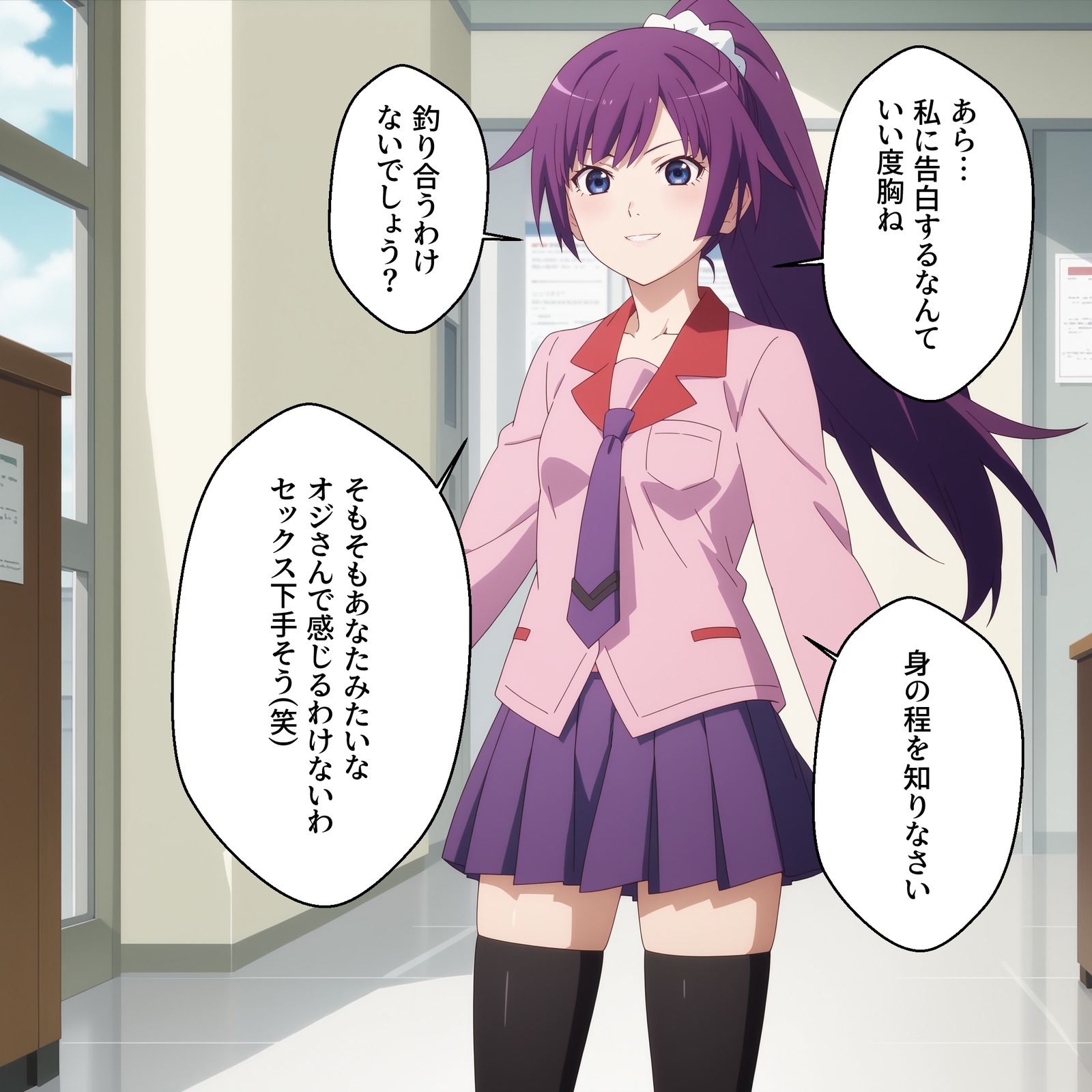 ひたぎが驚きの快楽に堕ちる